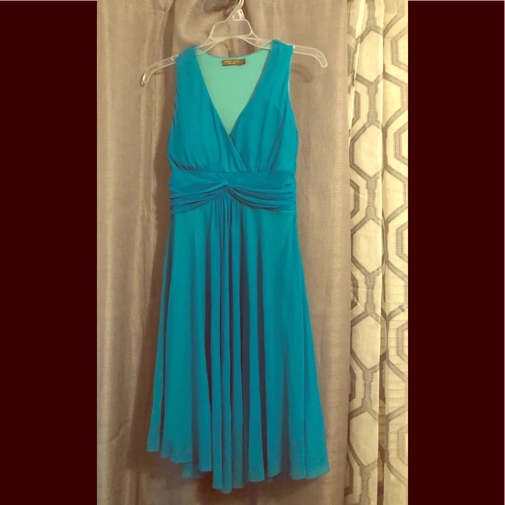 Teal Party Dress